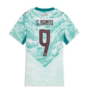 Portugal Goncalo Ramos #9 Uit tenue Dames WK 2026 Korte Mouw Voetbalshirt