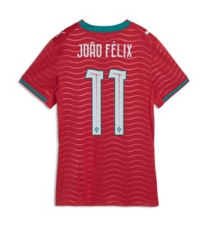 Portugal Joao Felix #11 Thuis tenue Dames WK 2026 Korte Mouw Voetbalshirt