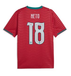 Portugal Pedro Neto #18 Thuis tenue WK 2026 Korte Mouw Voetbalshirt