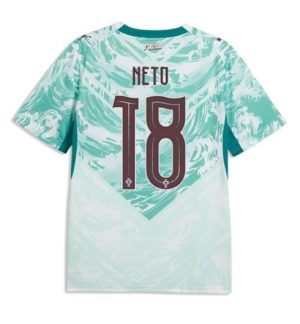 Portugal Pedro Neto #18 Uit tenue WK 2026 Korte Mouw Voetbalshirt