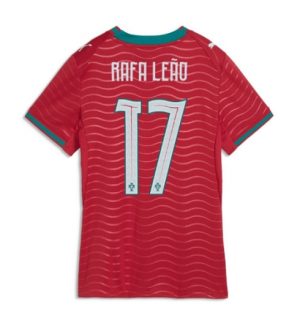 Portugal Rafael Leao #17 Thuis tenue Dames WK 2026 Korte Mouw Voetbalshirt