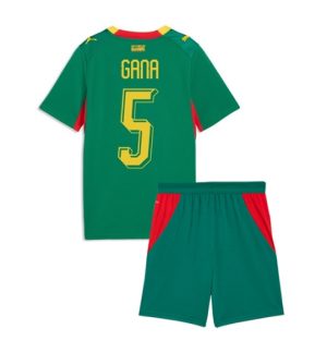 Senegal Idrissa Gueye #5 Uit tenue Kids WK 2026 Voetbalshirt + Shorts Set