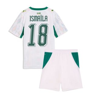 Senegal Ismaila Sarr #18 Thuis tenue Kids WK 2026 Voetbalshirt + Shorts Set