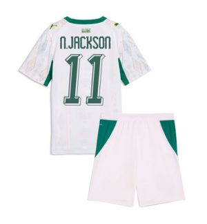 Senegal Nicolas Jackson #11 Thuis tenue Kids WK 2026 Voetbalshirt + Shorts Set