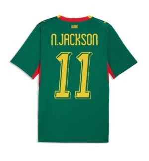 Senegal Nicolas Jackson #11 Uit tenue WK 2026 Korte Mouw Voetbalshirt
