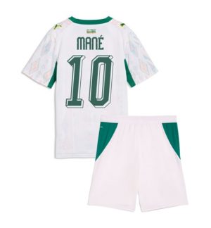 Senegal Sadio Mane #10 Thuis tenue Kids WK 2026 Voetbalshirt + Shorts Set