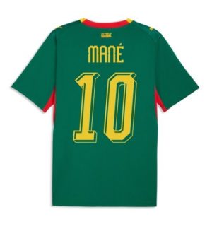 Senegal Sadio Mane #10 Uit tenue WK 2026 Korte Mouw Voetbalshirt