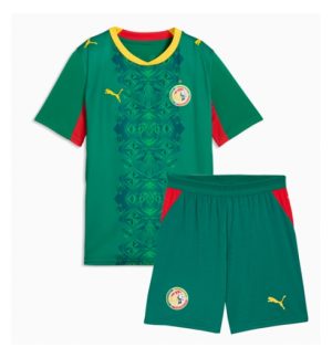 Senegal Uit tenue Kids WK 2026 Voetbalshirt + Shorts Set