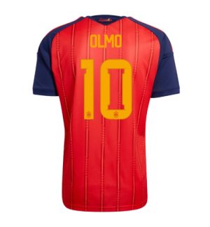 Spanje Dani Olmo #10 Thuis tenue WK 2026 Korte Mouw Voetbalshirt