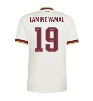 Spanje Lamine Yamal #19 Uit tenue WK 2026 Korte Mouw Voetbalshirt Spanje Lamine Yamal #19 Uit tenue WK 2026 Korte Mouw Voetbalshirt