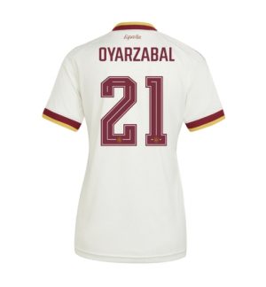 Spanje Mikel Oyarzabal #21 Uit tenue Dames WK 2026 Korte Mouw Voetbalshirt