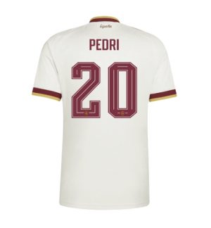 Spanje Pedri Gonzalez #20 Uit tenue WK 2026 Korte Mouw Voetbalshirt