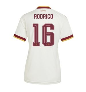 Spanje Rodri Hernandez #16 Uit tenue Dames WK 2026 Korte Mouw Voetbalshirt