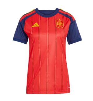 Spanje Thuis tenue Dames WK 2026 Korte Mouw Voetbalshirt