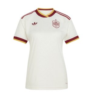 Spanje Uit tenue Dames WK 2026 Korte Mouw Voetbalshirt