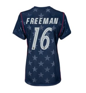 Verenigde Staten Alex Freeman #16 Uit tenue Dames WK 2026 Korte Mouw Voetbalshirt