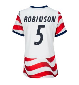 Verenigde Staten Antonee Robinson #5 Thuis tenue Dames WK 2026 Korte Mouw Voetbalshirt