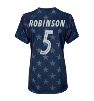 Verenigde Staten Antonee Robinson #5 Uit tenue Dames WK 2026 Korte Mouw Voetbalshirt