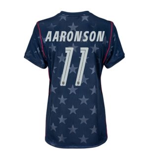 Verenigde Staten Brenden Aaronson #11 Uit tenue Dames WK 2026 Korte Mouw Voetbalshirt