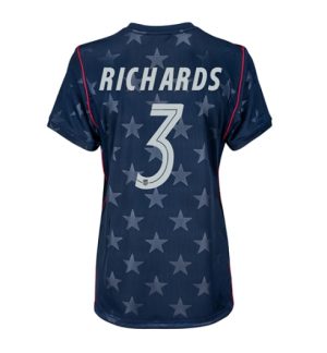 Verenigde Staten Chris Richards #3 Uit tenue Dames WK 2026 Korte Mouw Voetbalshirt