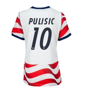 Verenigde Staten Christian Pulisic #10 Thuis tenue Dames WK 2026 Korte Mouw Voetbalshirt