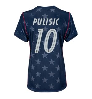Verenigde Staten Christian Pulisic #10 Uit tenue Dames WK 2026 Korte Mouw Voetbalshirt