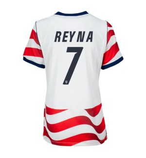 Verenigde Staten Giovanni Reyna #7 Thuis tenue Dames WK 2026 Korte Mouw Voetbalshirt