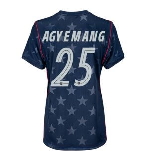 Verenigde Staten Patrick Agyemang #25 Uit tenue Dames WK 2026 Korte Mouw Voetbalshirt