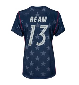 Verenigde Staten Tim Ream #13 Uit tenue Dames WK 2026 Korte Mouw Voetbalshirt