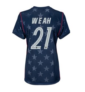 Verenigde Staten Timothy Weah #21 Uit tenue Dames WK 2026 Korte Mouw Voetbalshirt