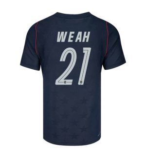 Verenigde Staten Timothy Weah #21 Uit tenue WK 2026 Korte Mouw Voetbalshirt