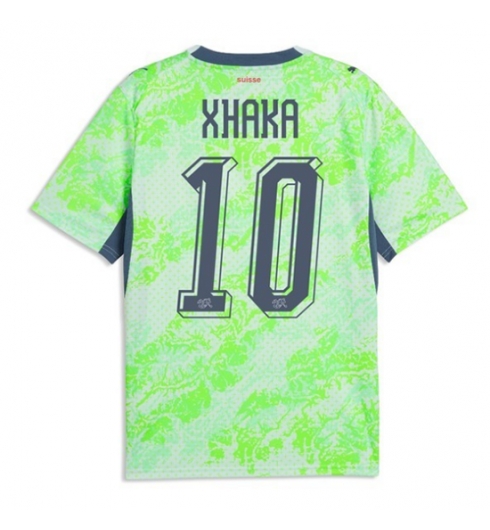 Zwitserland Granit Xhaka #10 Uit tenue WK 2026 Korte Mouw Voetbalshirt Zwitserland Granit Xhaka #10 Uit tenue WK 2026 Korte Mouw Voetbalshirt