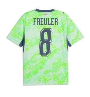 Zwitserland Remo Freuler #8 Uit tenue WK 2026 Korte Mouw Voetbalshirt