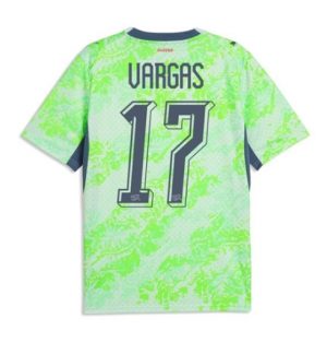 Zwitserland Ruben Vargas #17 Uit tenue WK 2026 Korte Mouw Voetbalshirt