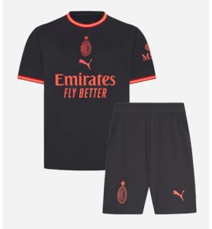 AC Milan Derde tenue Kinderen 2026-27 Korte Mouw Voetbalshirt (+ broek)
