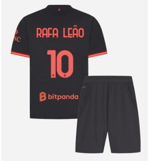 AC Milan Rafael Leao #10 Derde tenue Kinderen 2026-27 Korte Mouw Voetbalshirt (+ broek)