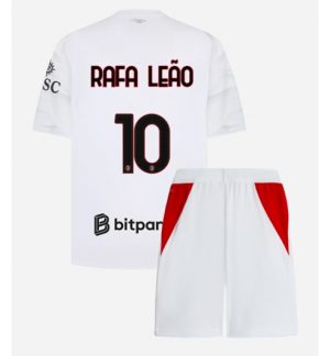 AC Milan Rafael Leao #10 Uit tenue Kinderen 2026-27 Korte Mouw Voetbalshirt (+ broek)