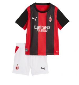 AC Milan Thuis tenue Kinderen 2026-27 Korte Mouw Voetbalshirt (+ broek)