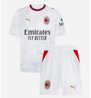 AC Milan Uit tenue Kinderen 2026-27 Korte Mouw Voetbalshirt (+ broek)