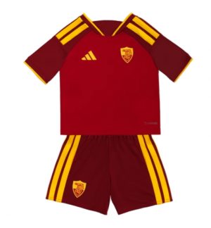 AS Roma Thuis tenue Kinderen 2026-27 Korte Mouwen en Broekje