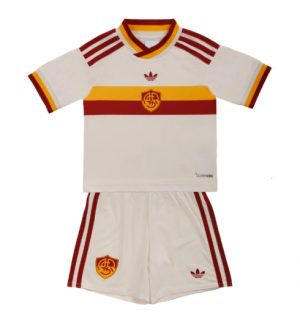AS Roma Uit tenue Kinderen 2026-27 Korte Mouwen en Broekje