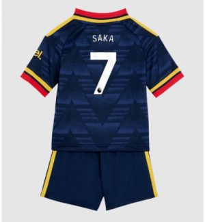 Arsenal Bukayo Saka #7 Uit tenue Kinderen 2026-27 Korte Mouwen en Broekje