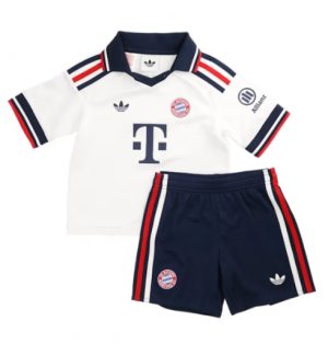 Bayern Munich Uit tenue Kinderen 2026-27 Korte Mouwen en Broekje Bayern Munich Uit tenue Kinderen 2026-27 Korte Mouwen en Broekje