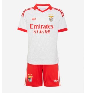 Benfica Uit tenue Kinderen 2026-27 Korte Mouwen en Broekje