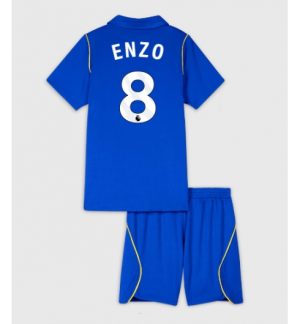 Chelsea Enzo Fernandez #8 Thuis tenue Kinderen 2026-27 Korte Mouwen en Broekje