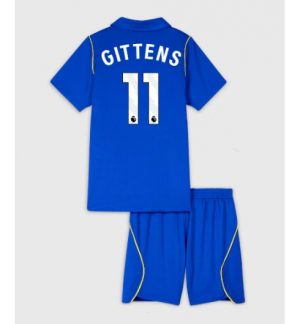 Chelsea Jamie Gittens #11 Thuis tenue Kinderen 2026-27 Korte Mouwen en Broekje