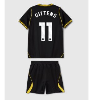Chelsea Jamie Gittens #11 Uit tenue Kinderen 2026-27 Korte Mouwen en Broekje