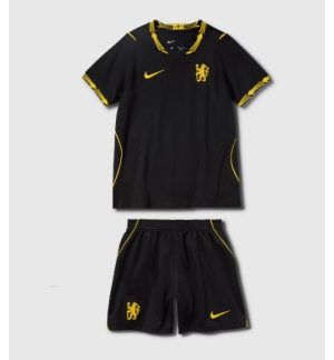 Chelsea Uit tenue Kinderen 2026-27 Korte Mouwen en Broekje