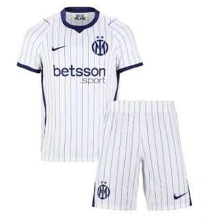 Inter Milan Uit tenue Kinderen 2026-27 Korte Mouwen en Broekje