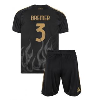 Juventus Gleison Bremer #3 Derde tenue Kinderen 2026-27 Korte Mouwen en Broekje